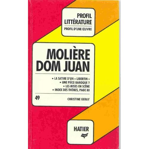 Dom Juan", Molière - Analyse Critique