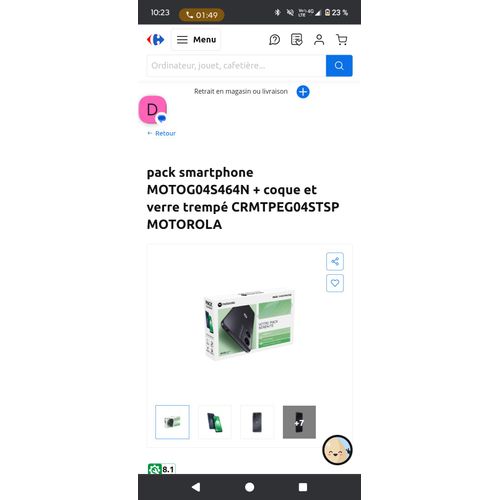 Motorola Moto G04s 64 Go Bleu
