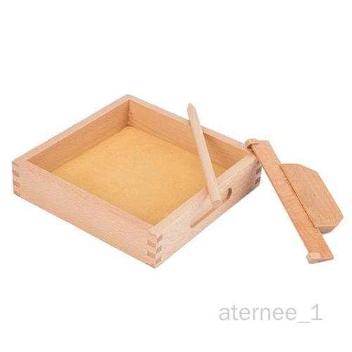 2 Plateaux De Formation De Lettres Montessori, Avec Stylo En Bois, Jouets Éducatifs Pour Enfants