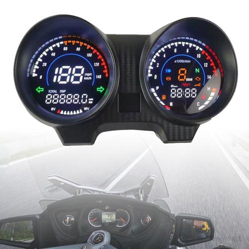 Led Tableau de bord numérique Moto RPM Compteur de vitesse pour Brésil 150  CG150 Fan150 Accessoires de moto