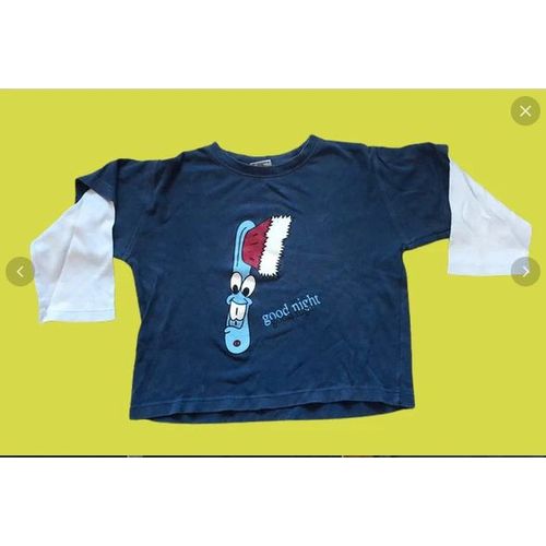 Petit Sweat Haut De Pyjama Pur Coton 4/5 Ans 116 Très Joli