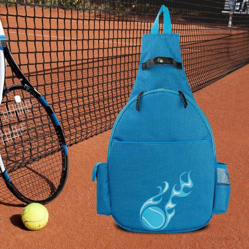 Sac À Dos De Raquette De Tennis Sac De Tennis Pour Femme Peut Contenir 2 Raquettes Avec Poignée Sac À Dos De Badminton Sac À Dos De Tennis Pour Squash Bleu Clair