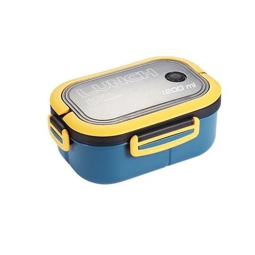 Bento À Lit Double,Boîte À Lunch Japonaise Micro-Ondes,Boîte À Lunch Pour Compartiment Repas Réduction De Graisse Pour Employé De Bureau