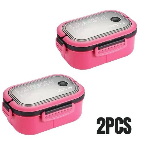 Bento Lunchbox Pour Enfants Et Adultes,Compartiments,Enfants,École,Camping En Plein Air,Pique-Nique,Conteneur De Nourriture,Portable