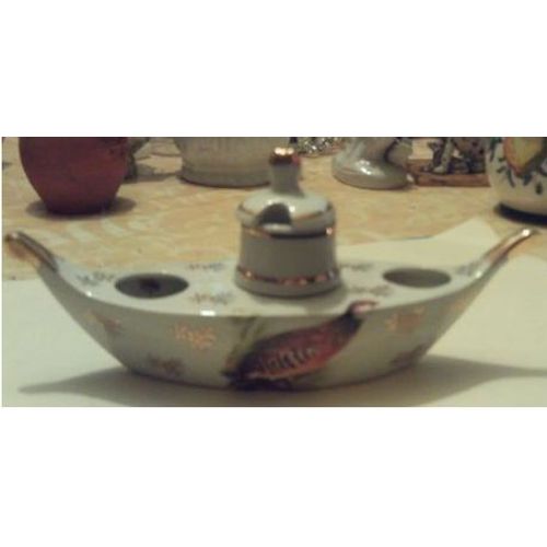 Service A Condiments - Gondole - En " Porcelaine De Luxe "