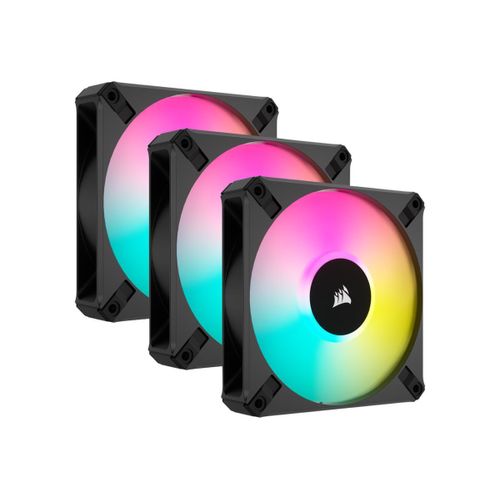 CORSAIR iCUE AF120 RGB ELITE - Ventilateur châssis - 120 mm - noir (pack de 3)