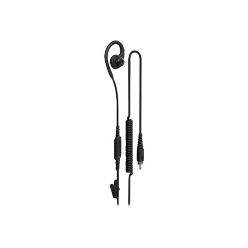 Motorola PMLN8077 - Avec cordon standard micro-casque - intra-auriculaire - montage sur l'oreille - filaire - noir - pour Motorola CLP446e