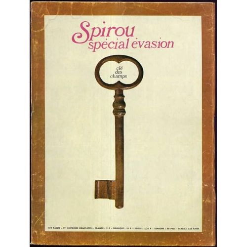 Spirou N° 1420 : Spécial Evasion