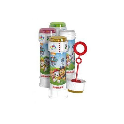 Tube Bulles De Savon Enfant Pat Patrouille - Livre A L'unite, Aleatoire - Solution Bubble 60 Ml - Jeu Plein Air, Fete - Set Flacon Et Carte