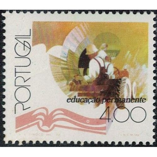 Portugal 1977 Neuf Enseignement Permanent Conducteurs De Tracteurs Y&t Pt 1348 Su