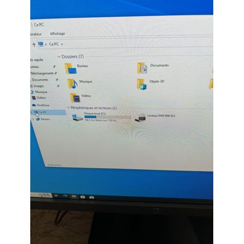 HP Prodesk 600 G2 SFF Intel Core i5-6100 - 3.7 Ghz - Ram 4 Go - DD 118 Go