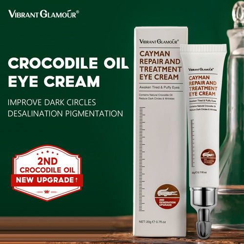 Crème Réparatrice Crocodile, Estompe Les Ridules, Anti-Cernes, Sérum Pour Les Yeux, Élimine Les Poches, Anti-Âge, Fermeté, Soins Pour La Peau 