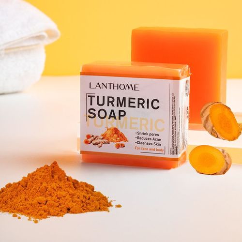 Nettoyant Pour Le Visage, Anti-Acné, Éclaircit La Peau, Élimine Les Boutons, Les Taches Foncées, Huile Essentielle De Gingembre, Savon De Bain Pour Le Corps 