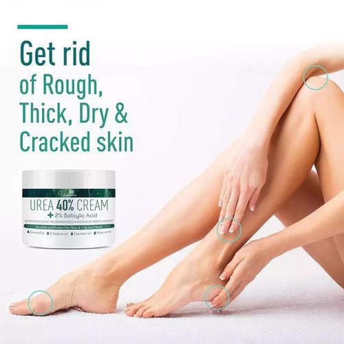 Crème De Soin Des Pieds À L'acide Salicylique, Dissolvant De Peau Morte, Massage Des Pieds, Anti-Craquelure, Exfoliante, Produits De Soins De La Peau 
