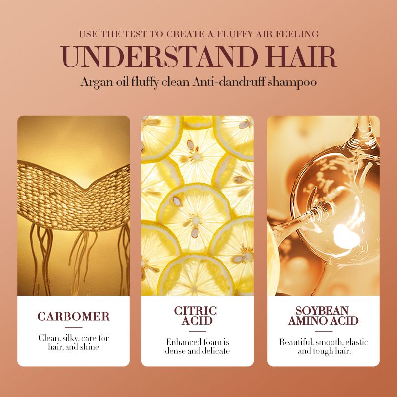 Shampooing Adoucissant Anti-Pelliculaire  L'huile D'argan, ... - 4
