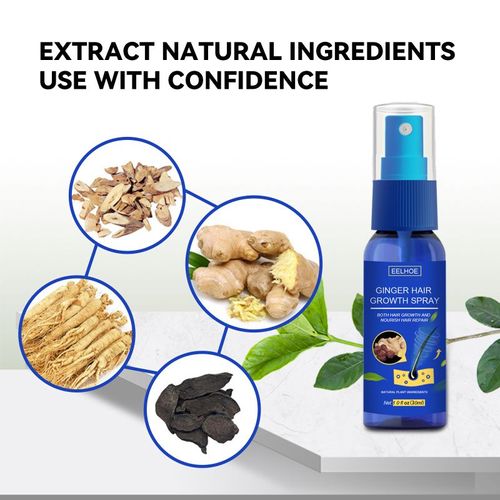 Spray Nourrissant Pour Cheveux Abîmés, Produits De Soins Pour La Croissance Des Cheveux, Réparation Des Racines, Solution Nutritive, Huile Essentielle, Beauté, Vidéo, 30ml 