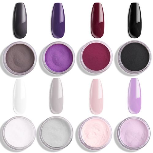 10g Multicolore Clou Plongeant La Poudre Solide Miroir Polonais Rapide Sec Poudre De Paillettes Aurora Fantôme Manucure Poudre Brillant D'art De Clou 