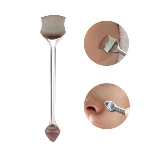 1pc L'acné Dissolvant De Bouton En Acier Inoxydable Nettoyeur De Pores Femmes Soins De La Peau Du Visage Remover Aiguille Beauté Outils 