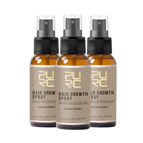Spray Pour La Croissance Des Cheveux Au Gingembre, Produit Pour Cuir Chevelu Naturel, Solution Nutritive Anti-Perte De Cheveux, Sérum Nourrissant, Soins Pour Cheveux Abîmés, Beauté, 30ml 