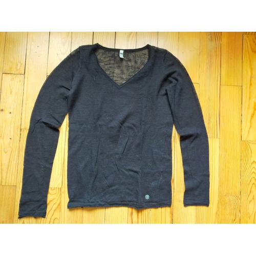 Pull Fin Noir Transparent Lee Cooper S Comme Neuf