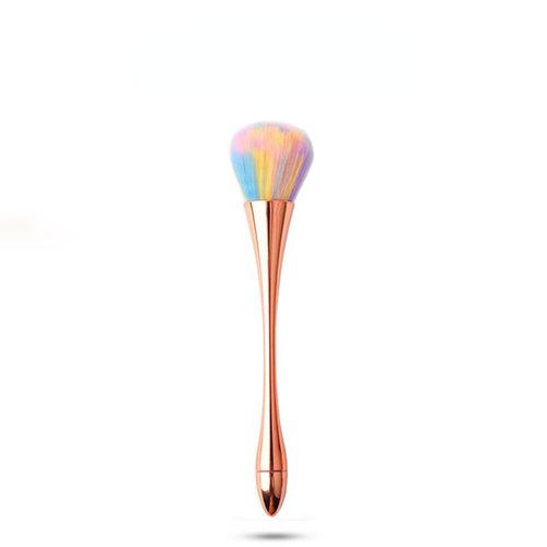 Pinceaux De Maquillage Doux, 1 Pièce, Pour Fond De Teint, Correcteur De Contour, Fard À Joues, Beauté Professionnelle, Brosse Cosmétique, Givré, Grande Taille, Noir 