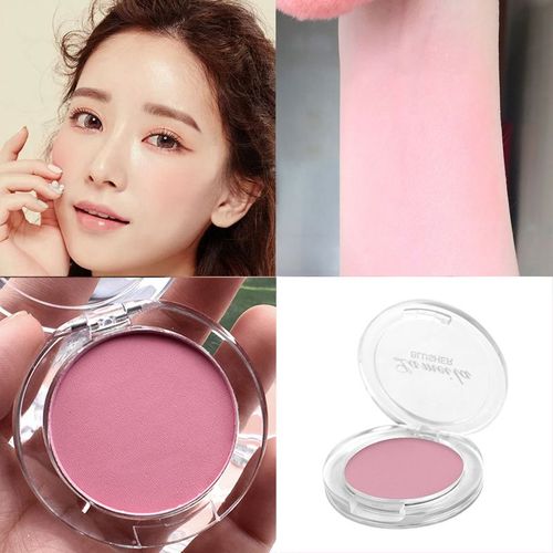 Palette De Fard À Joues Pour Le Visage, Crème Anti-Cernes, Fond De Teint, Résistant À L'eau, Rouge, Naturel, 6 Couleurs, Pêche 