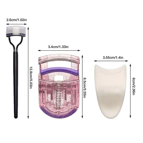 Pince Applicateur De Cils Pour Femmes, Pince À Épiler, Recourbe-Cils, Clip D'application, Outils De Beauté, 3 Pièces 