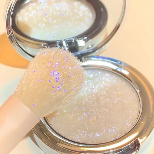 Palette De Surligneur Monochrome À Paillettes Polarisées, Ombre À Paupières En Poudre, Maquillage Pour Le Visage Et Le Corps, Brillant, Haute Lumière, Cosmétique 