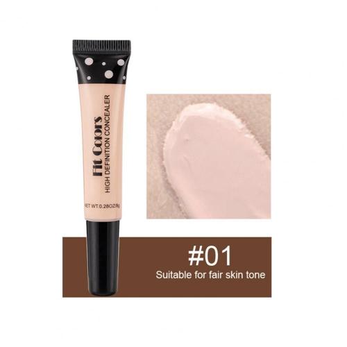 Crème De Maquillage Anti-Cernes Pour Filles, Fond De Teint Liquide, Nourrissant, Longue Durée, Léger, Document Facial, Crème Anti-Cernes, Cosmétiques, 8g 