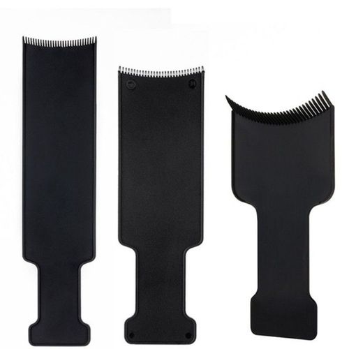 Planche De Coloration Professionnelle Pour Cheveux, Ensemble De 3 Pièces, Plaque De Teinture Pour Salon De Coiffure, Outil De Teinture, Reflets, Accessoires En Aluminium 