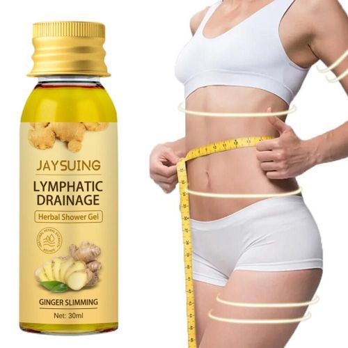 Gel De Douche À Base De Plantes Au Gingembre, Anti-Cellulite, Amincissant, Perte De Poids, Drainage Lymphatique, Beauté, Soins Du Corps Fermes 