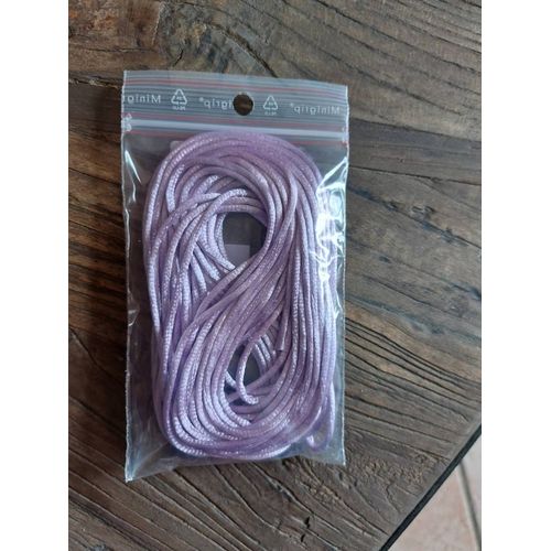 Ficelle Chinoise 2mm Longueur 10m Couleur Violine