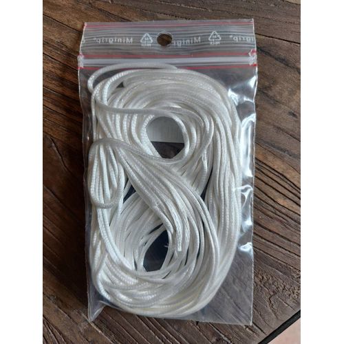 Ficelle Chinoise 2mm Longueur 10m Blanc