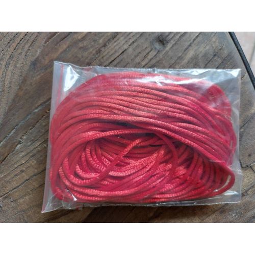 Ficelle Chinoise 2 Mm-10m Coquelicot