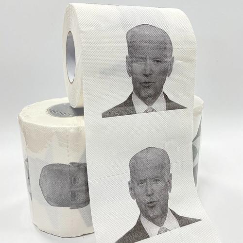 Serviette De Toilette Joe Biden, Nouveau Motif, 150 Feuilles De Papier Toilette Pour Salle De Bain 