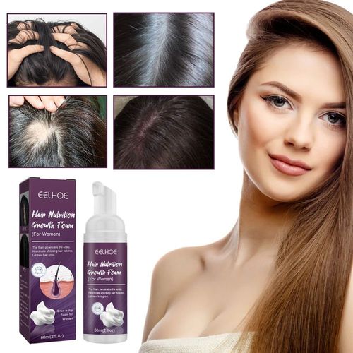 Shampoing En Mousse Pour Femmes, Soin Pour La Croissance Des Cheveux, 60ml 