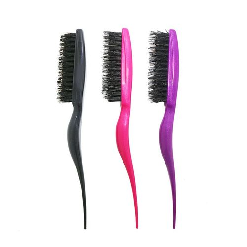 Peigne De Modelage Professionnel, Soins Des Cheveux, Massage, Démêlant, Brosse À Cheveux Pour Salon De Coiffure, Outil De Coiffure, Couleurs Aléatoires, 1 Pièces 