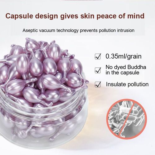 Sérum En Capsule Hexapeptide Pour Les Yeux, Dissolvant Hydratant, Cercles Foncés, Rides, Anti-Poches, 50/60/100 Pièces 