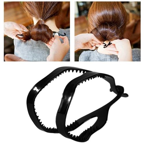 Outil De Tresse Pour Cheveux, Bâton De Coiffure, Épingles À Cheveux, Double Crochet, Peigne À Aiguille, Gros Donut, Accessoires Pour Cheveux 
