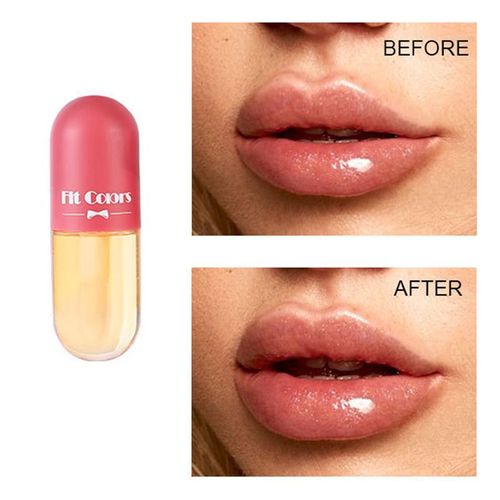 Baume À Lèvres Volume Instantané De Jour Et De Nuit, Transparent, Nourrissant, Réparateur, Réduit Le Soin Des Lignes Fines, Cosmétique 