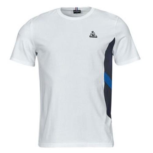 T-Shirt Le Coq Sportif Saison 1 Tee Ss N°1 M Blanc