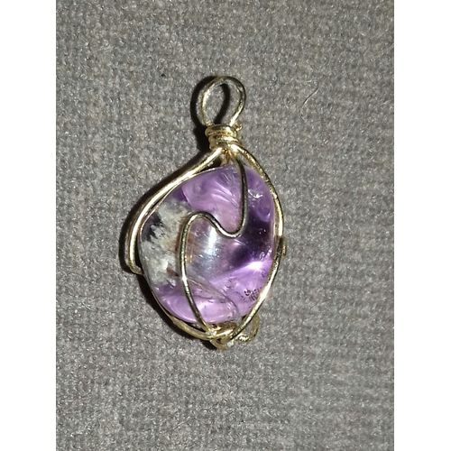 Joli Pendentif Avec Amethyste