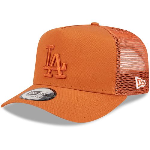 New Era A-Frame Trucker Cap - Tonal New York Yankees Toffee