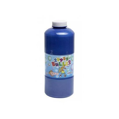 Recharge Liquide Bulles De Savon 1 Litre - Flacon 1000 Ml, Coloris Aleatoire - Pour Machine, Tondeuse A Bulles - Set Bouteille Et Carte