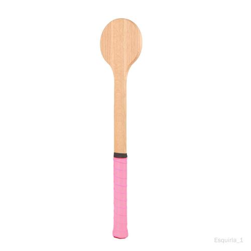 Esquirla Tennis Pointer Spoon Mid Tennis Racket Hit Trainer 55x12cm Sweet Spot Practice Débutant Rose