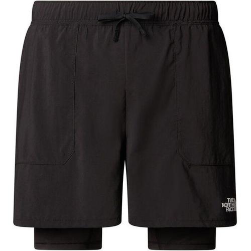 Sunriser 2in1 6in Short De Running Hommes - Noir