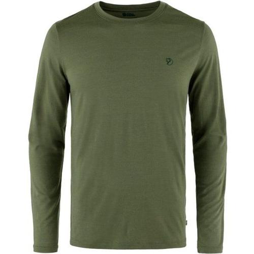 Abisko Wool L/S Haut À Manches Longues Taille Xl, Vert Olive