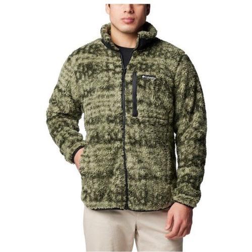 Winter Pass Printed Fleece Ii Veste Polaire Taille Xxl, Vert Olive