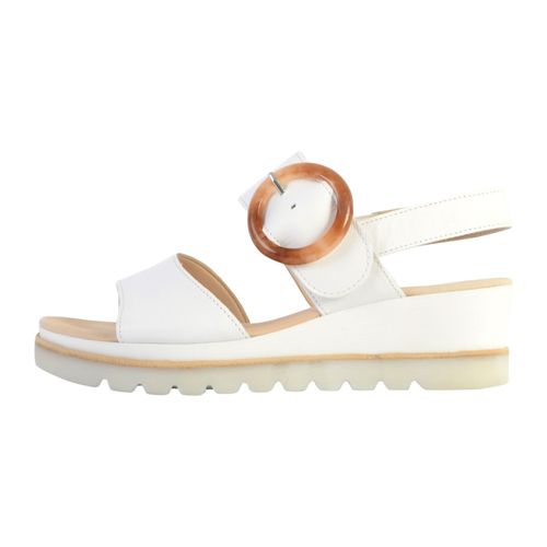 Sandales Talon Cuir Gabor Metal Cervo
