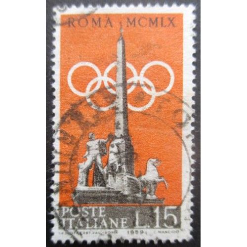 Italie N°788 Jeux Olympiques De Rome 1960 Oblitéré